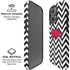 University of Arkansas-Fayetteville Chevron Print iPhone 16 Pro Magsafe Impact Case